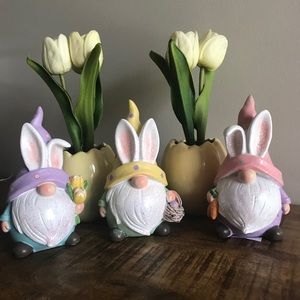 Easter bunny gnomes- set of 3 -LAST SET